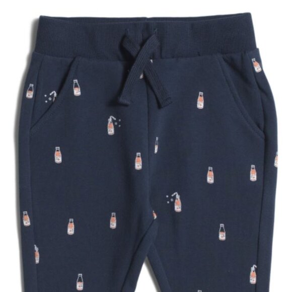 NWT MILES THE LABEL Infant Boys Pop Printed Sweatshirt and Jogger Pant - Picture 7 of 10